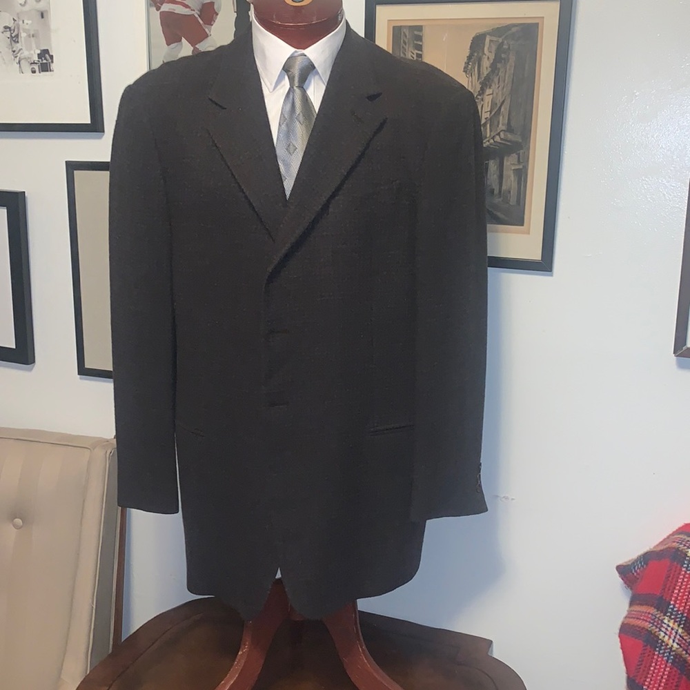 Armani mens blazer dark brown 44R